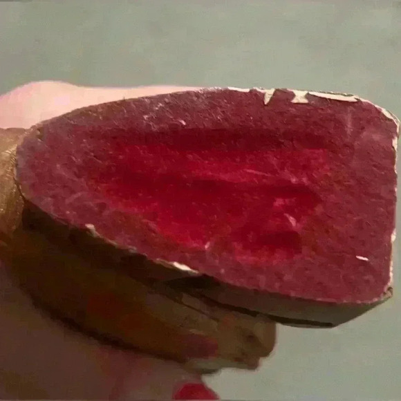 Vintage, hand-carved wooden owl figure with resin eyes. - Picture 3 of 5